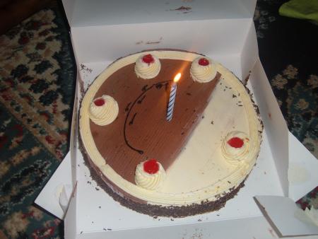 la gateau d'aniv de keba