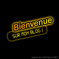 soyez les bienvenues !!!